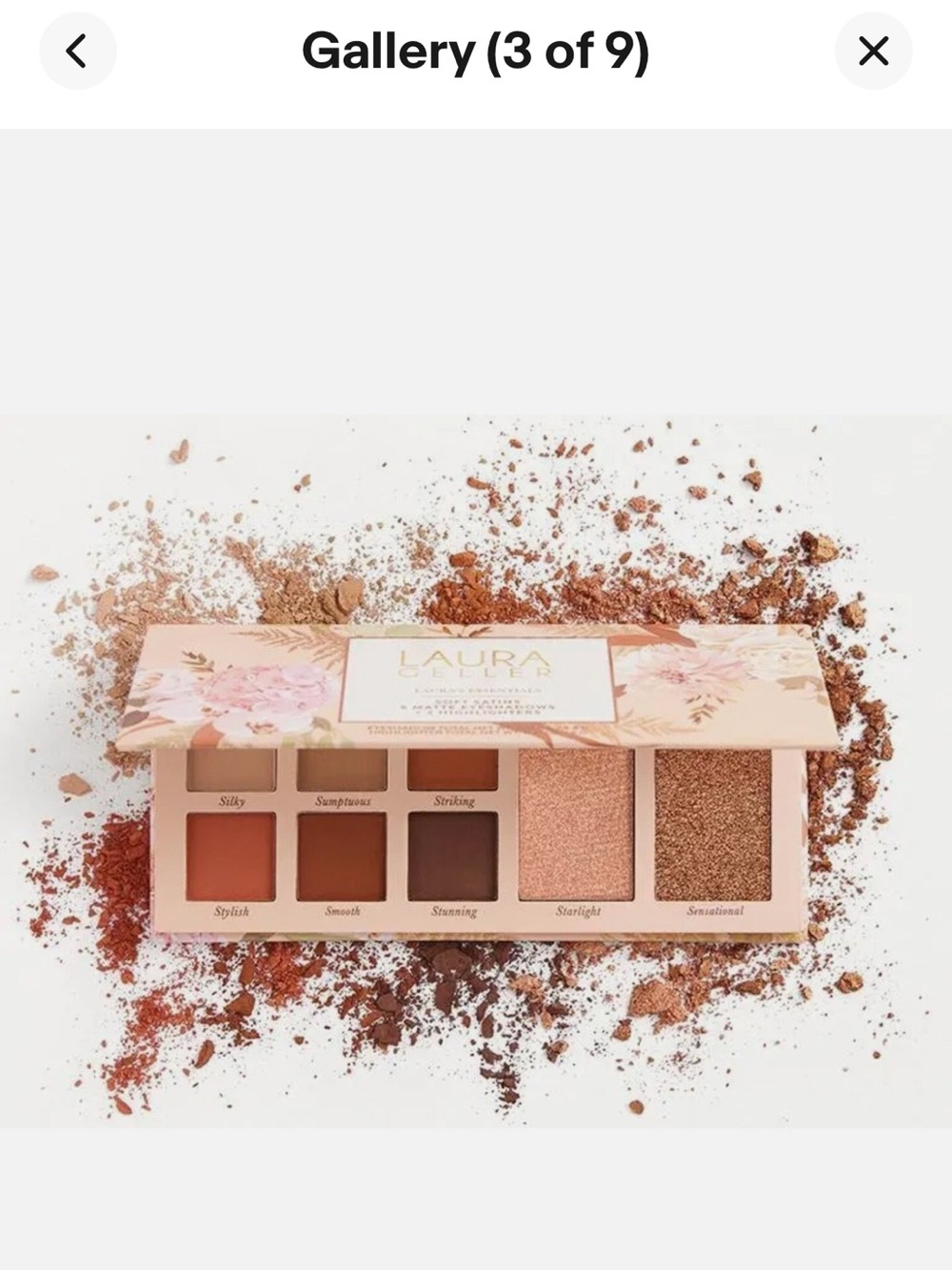Laura Geller Warm Rose, Copper & Bronze Eyeshadow Palette